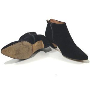 Lifestride Women's Paloma Bootie Black Suede Size… - image 1